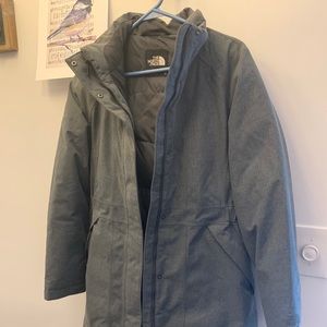 The North Face Down Parka gray Medium